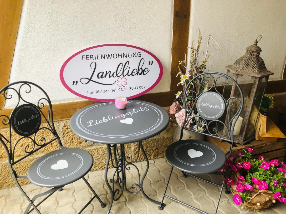 Ferienwohnung Landliebe Rudolstadt Kültér fotó